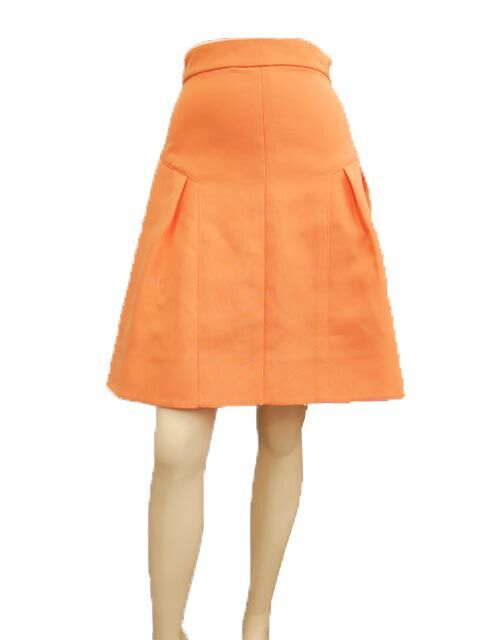 FENDI タイトスカート サイズ57 オレンジ