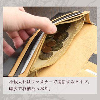  アビエス 栃木レザー 牛革 長財布 グリーン 財布 キッズファッション小物