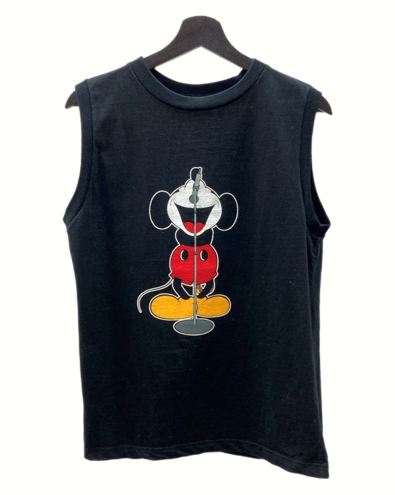 ナンバーナイン　ミッキー　ノースリーブ ナンバーナイン NUMBER (N)INE × Disney ディズニー PRINT SLEEVELESS