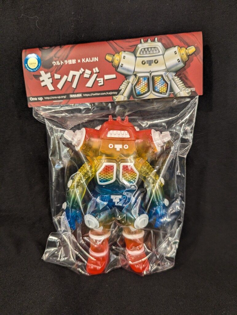 One up KAIJIN キングジョー クリアレインボー キングジョー