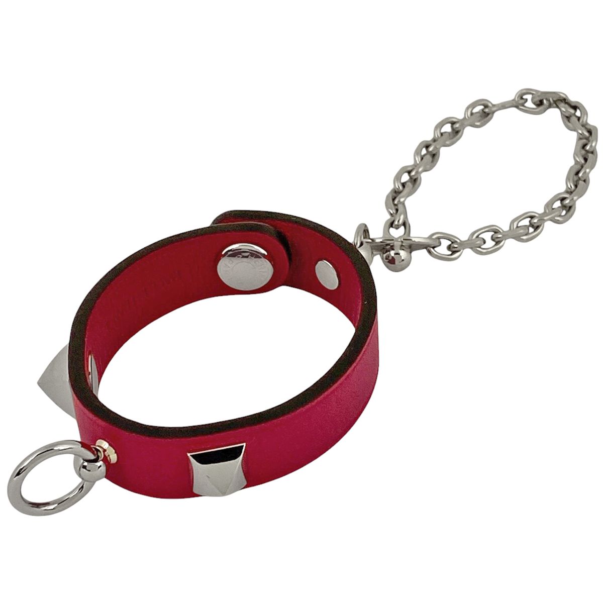 エルメス HERMES グローブホルダー チャーム キーホルダー 赤 【公式通販】