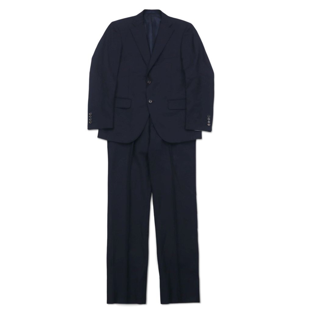 Ermenegildo Zegna 2B スーツ セットアップ S ネイビー