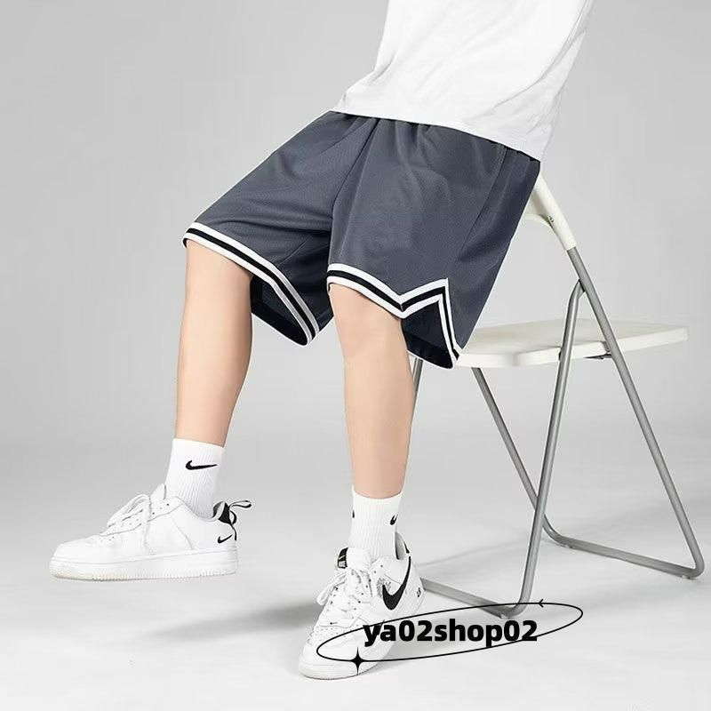 バスケットパンツ 子供 夏 メンズ レディース ゆったり ハーフ
