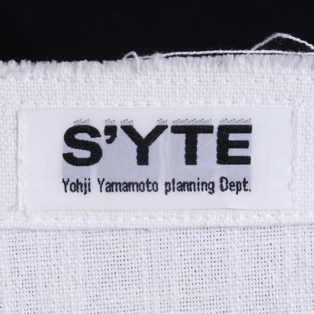 S'YTE YOHJI YAMAMOTO Sheeting Bondage Muslin Shirt サイズ3