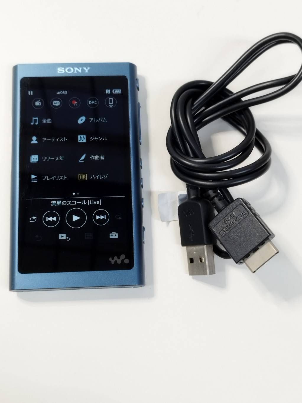 SONY NW-A45 walkman 16GB 純正ケース ケーブル付き ソニー NW-A45