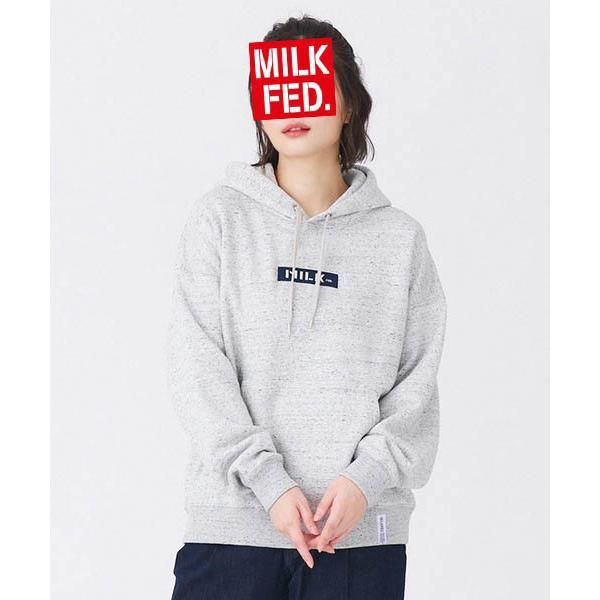 MILKFED. ミルクフェド EMBROIDERED BAR SWEAT HOODIE MILKFED. エンブロイダリー バーロゴ スウェット フーディー 103233012023 / 2023AW ※ 楽天市場】【 MILKFED. ミルクフェド 】 EMBROIDERED BAR SWEAT