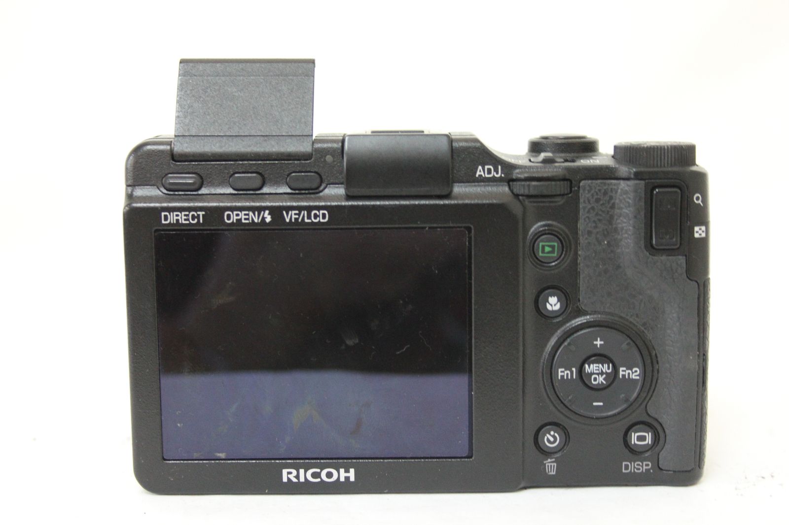 返品保証】 リコー Ricoh GXR ブラック 4.9-52.5mm F3.5-5.6 VC