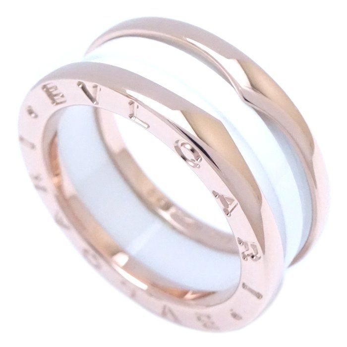 BVLGARI ブルガリ ビーゼロワン リング 指輪 3バンド Sサイズ #54 13.5 