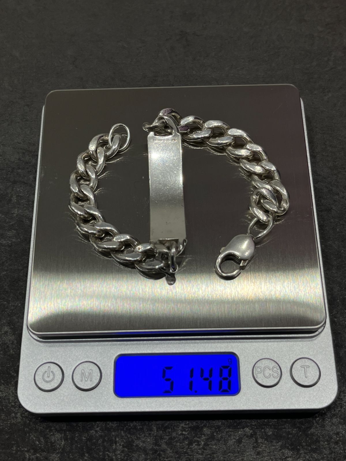 β激レア・ヴィンテージ【ティファニー 刻印925 シルバー 喜平 ID