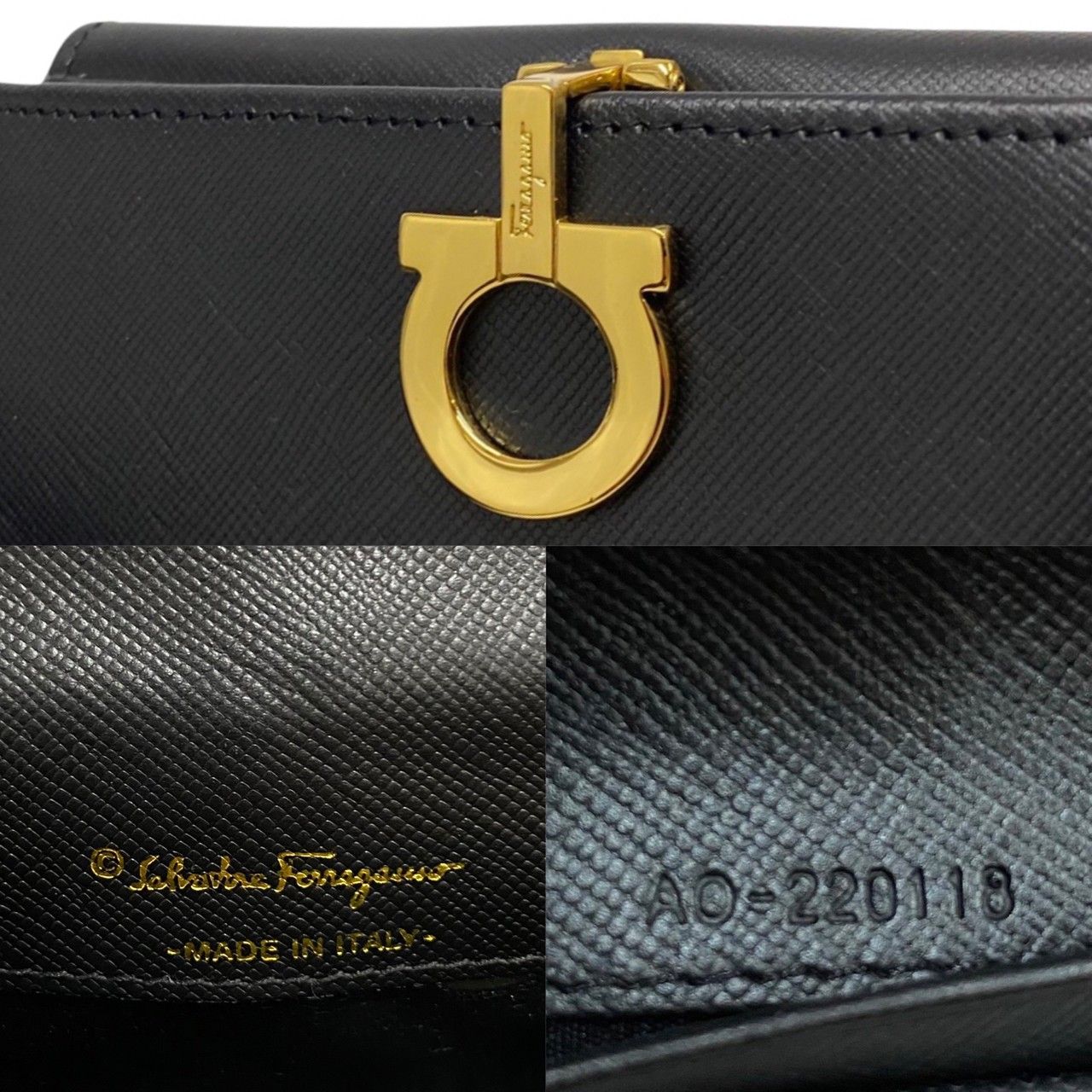 極美品 箱付 Salvatore Ferragamo サルヴァトーレフェラガモ