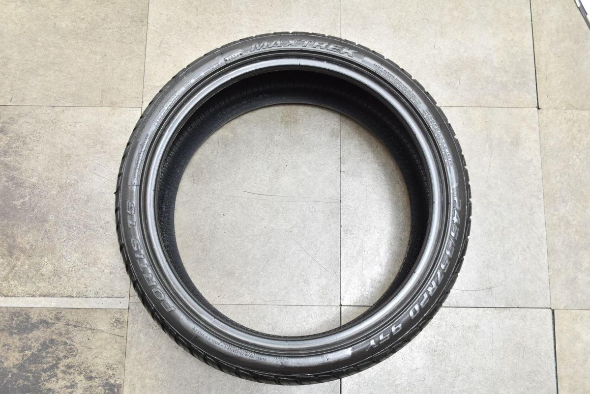 満足保障！ 製造 バリ溝 MAXTREK FORTIS T5 245 35R20 2本セット アルファード Eクラス CLS CLE 5シリーズ アルテオン ボルボ V60