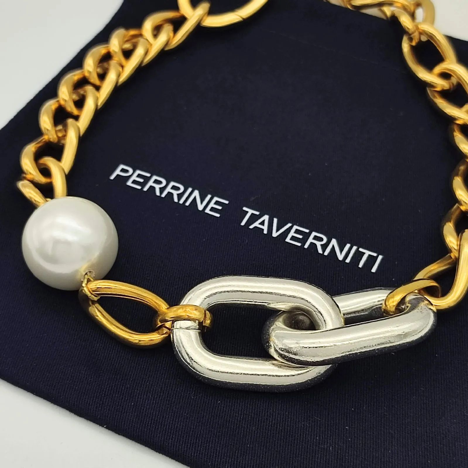 美品】PERRINE TAVERNITI ペリーヌ タヴェルニティ パール