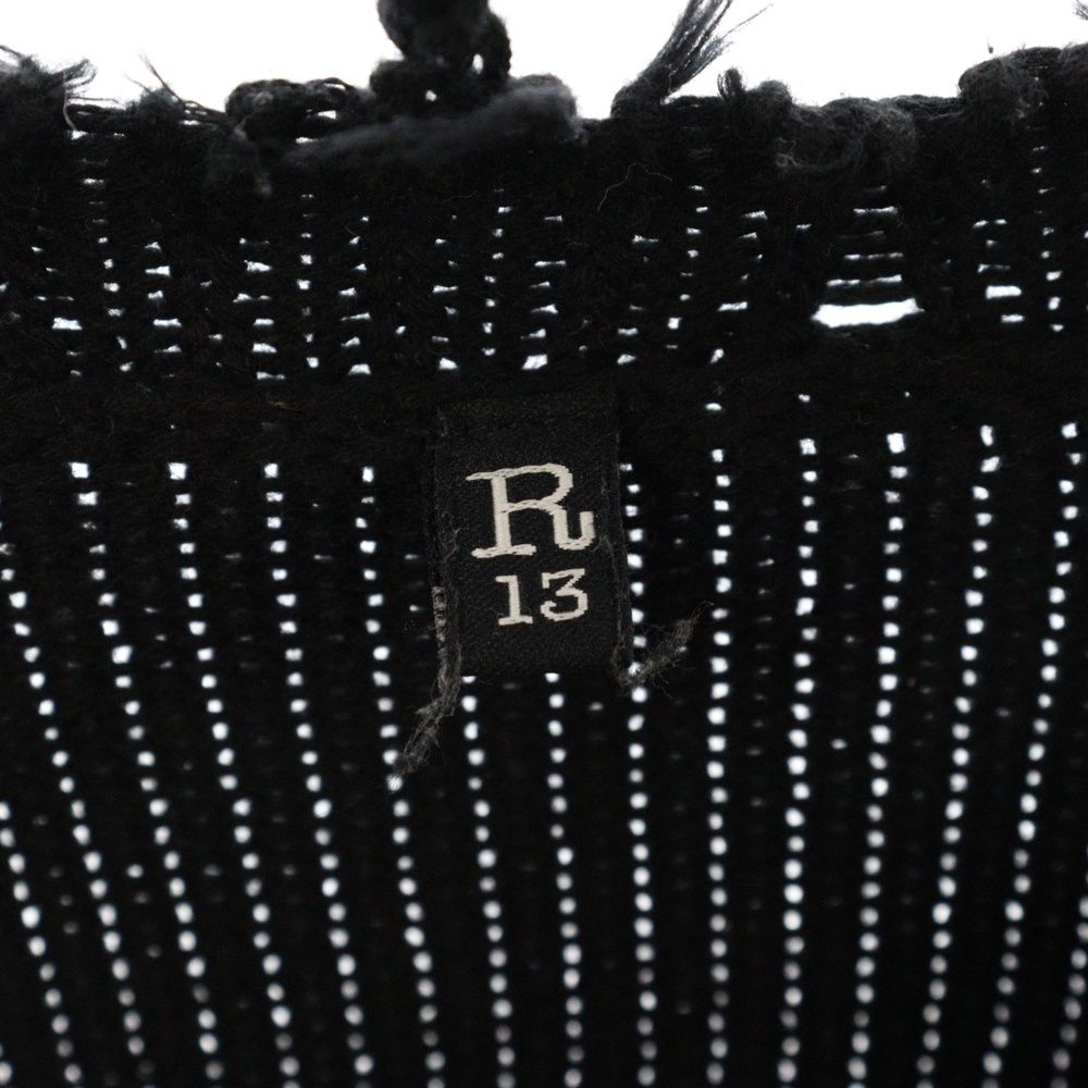 R13 (アールサーティーン) Robert Smith Oversized Sweater ロバート