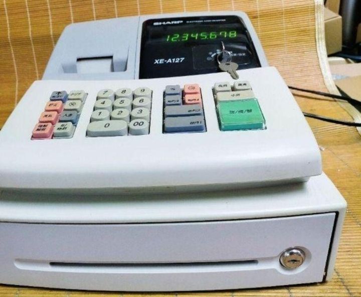 上等な XE-A127 シャープレジスター 簡単便利特殊 メルカリ - 412224 送料込 店舗用品