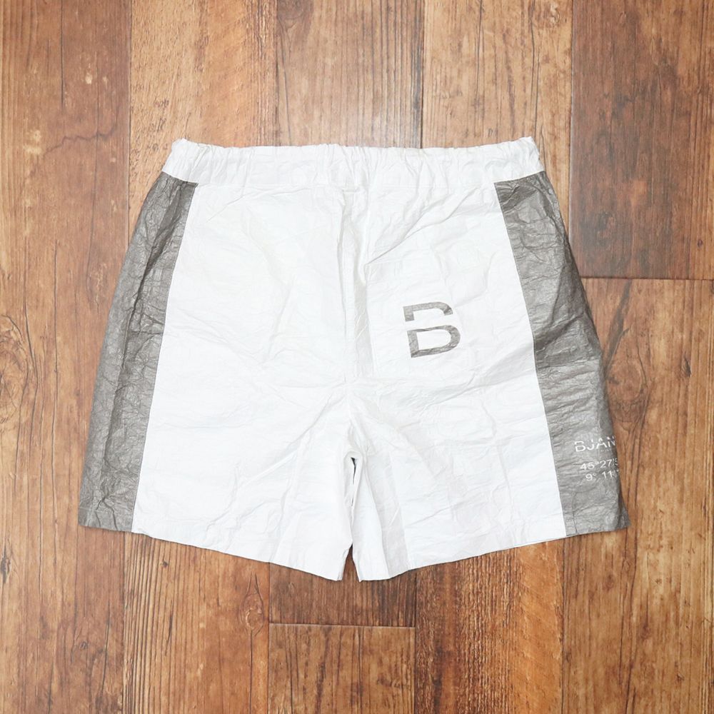 2025，品質保証 春夏/BJANKO MILANO/Lサイズ/タイベック ショーツ イタリア製 水陸両用 ショートパンツ 水着 新品/カーキ/kb131/