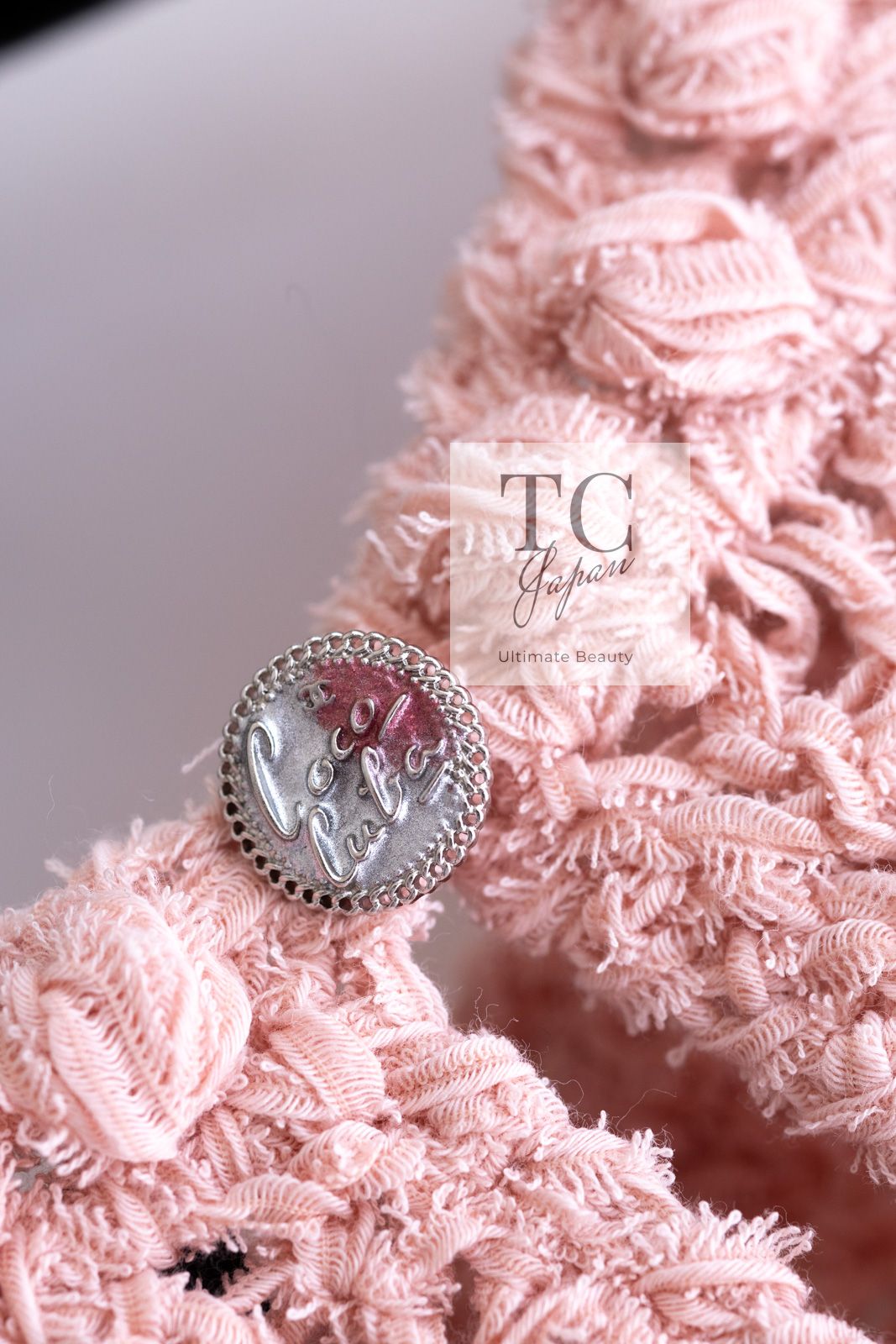 シャネル ワンピース CHANEL プリティ ピンク コットン サマー