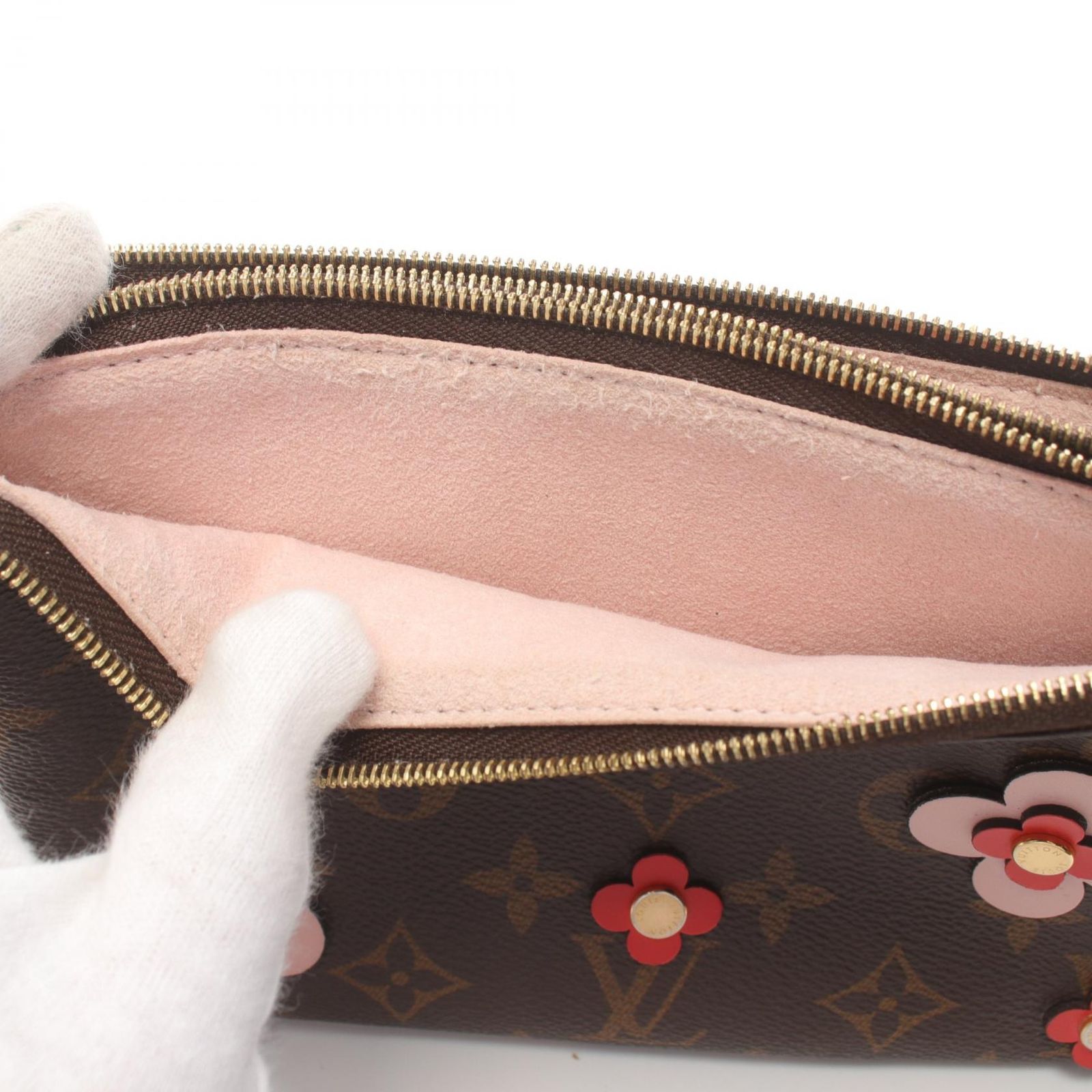LOUIS VUITTON ルイ・ヴィトン ポシェット ドゥーブルジップ 