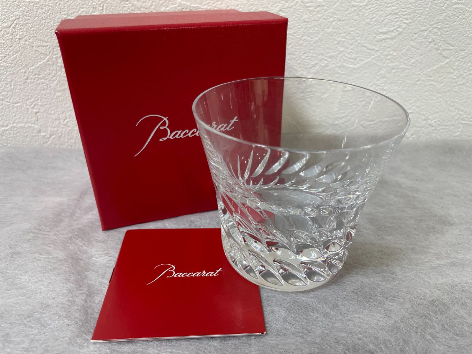 新品未使用 Baccarat グラス グローリアタンブラー 2客 2016