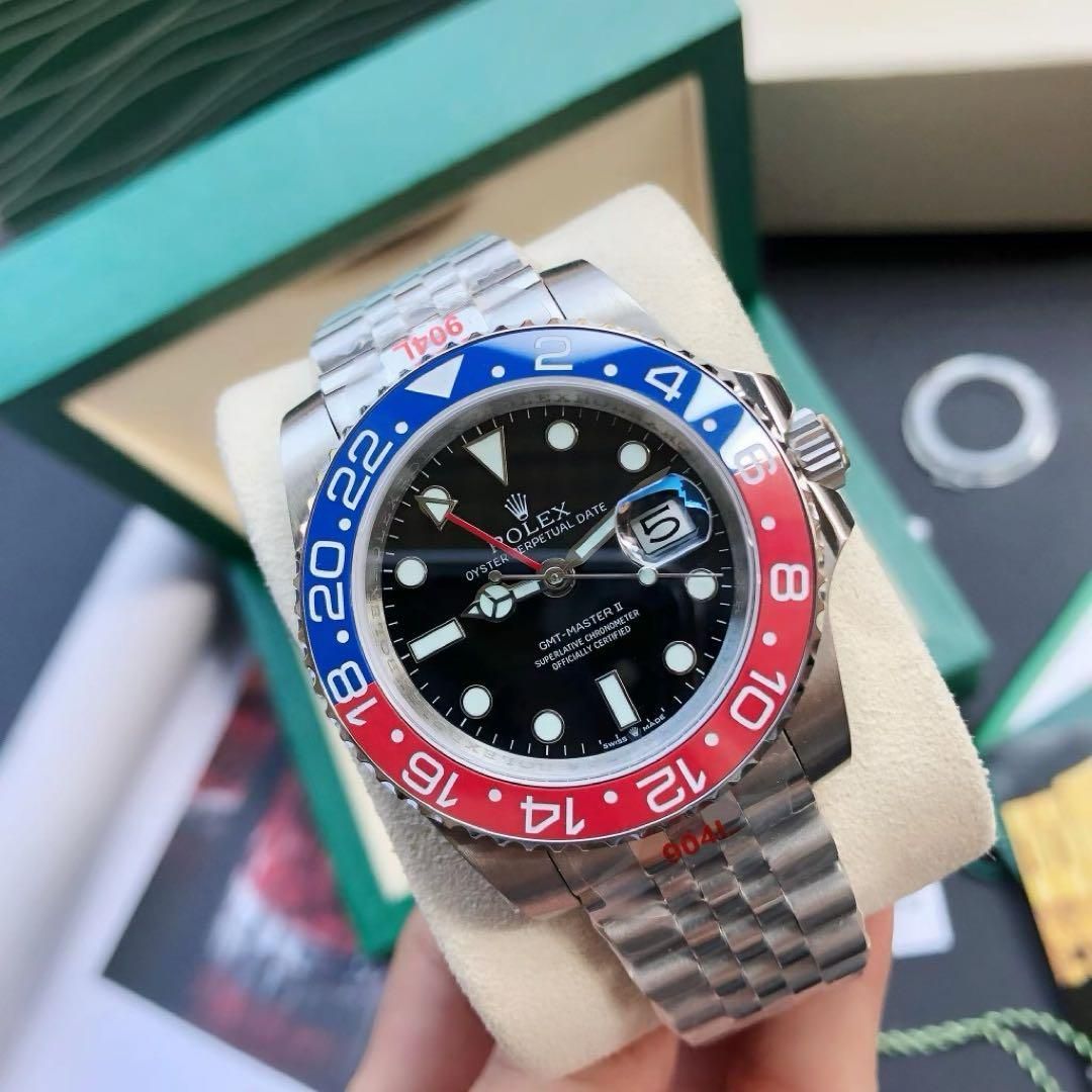 爆買いしたくなる マスターII GMT 自動巻き:-:｜本日限定特価｜新品未使用 メルカリ - 時計