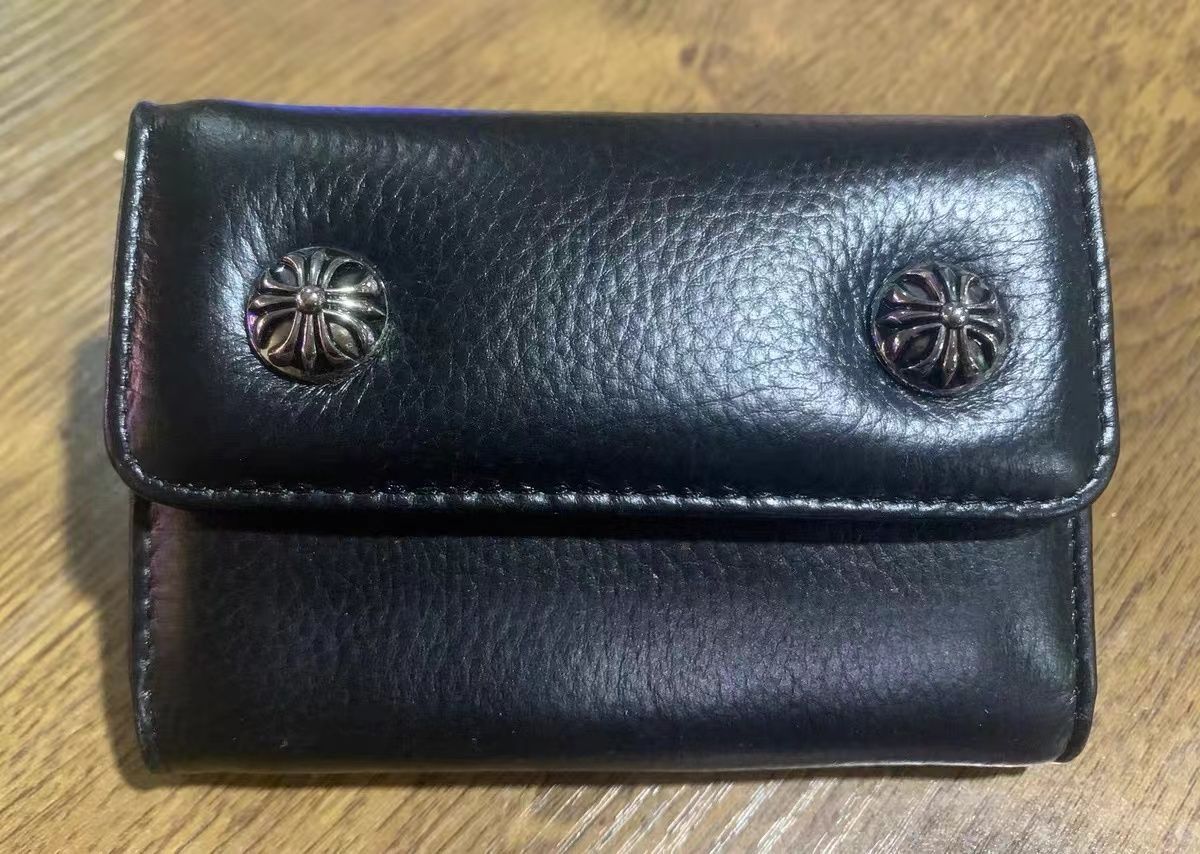 Chrome Hearts クロムハーツ メンズ 小銭入れ 革 財布  166