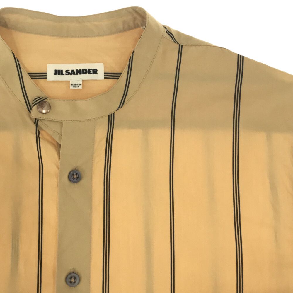 【美品】 JIL SANDER ジルサンダーストライプ 長袖シャツ40 JIL SANDER ジルサンダー シャツ J05DL0103 J45176 レディース