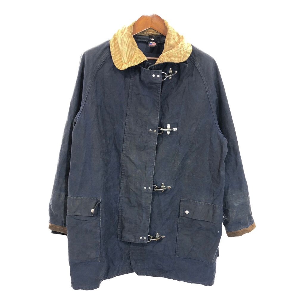 80年代 USA製 E.A.FAY ファイヤーマン コート ネイビー (メンズ - その他