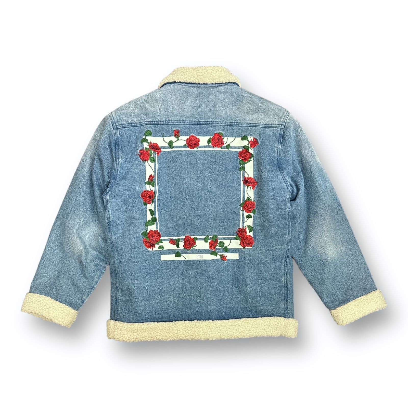 エルビラ 注文 ボア デニムジャケット ELVIRA ボアデニムジャケット