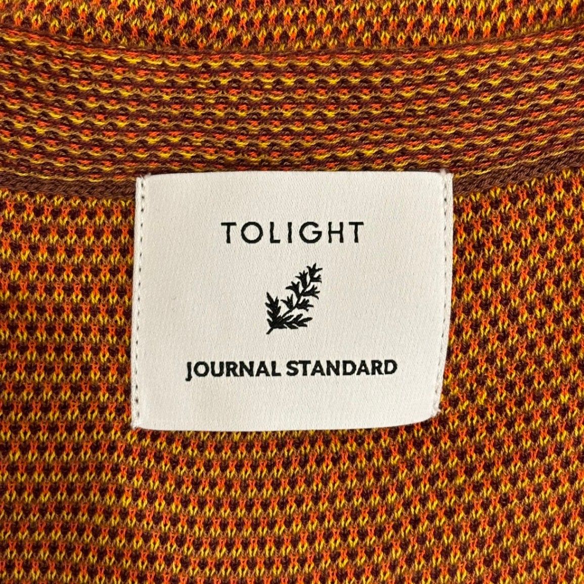 TOLIGHT 【TOLIGHT×JOURNALSTANDARD】フラワージャガードニットプルオーバー 24080410006030 ニットベスト  レディース オレンジ FREE