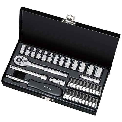 【新品】イーバリュー(E-Value) ソケットレンチセット ESR-2038M