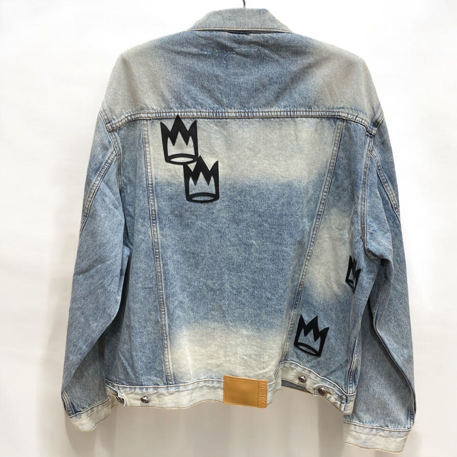 ミシカ デニムジャケット MISHKA Applique denim jacket / M61300501 
