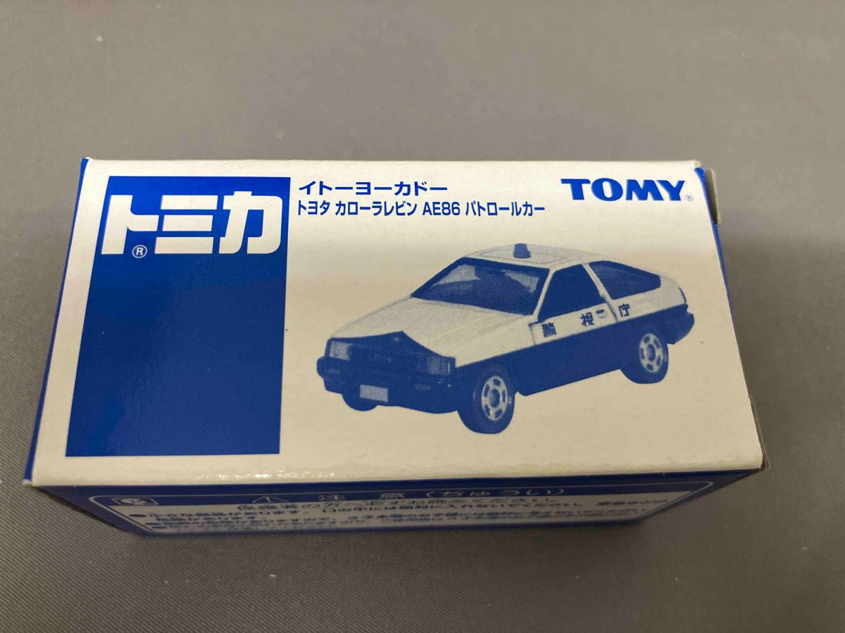 トミカ トヨタ カローラレビン AE86 パトロールカー