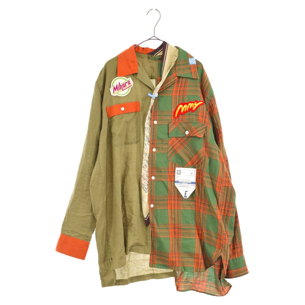 MIHARA YASUHIRO (ミハラヤスヒロ) 20AW Docking L/S Shirt レフト 