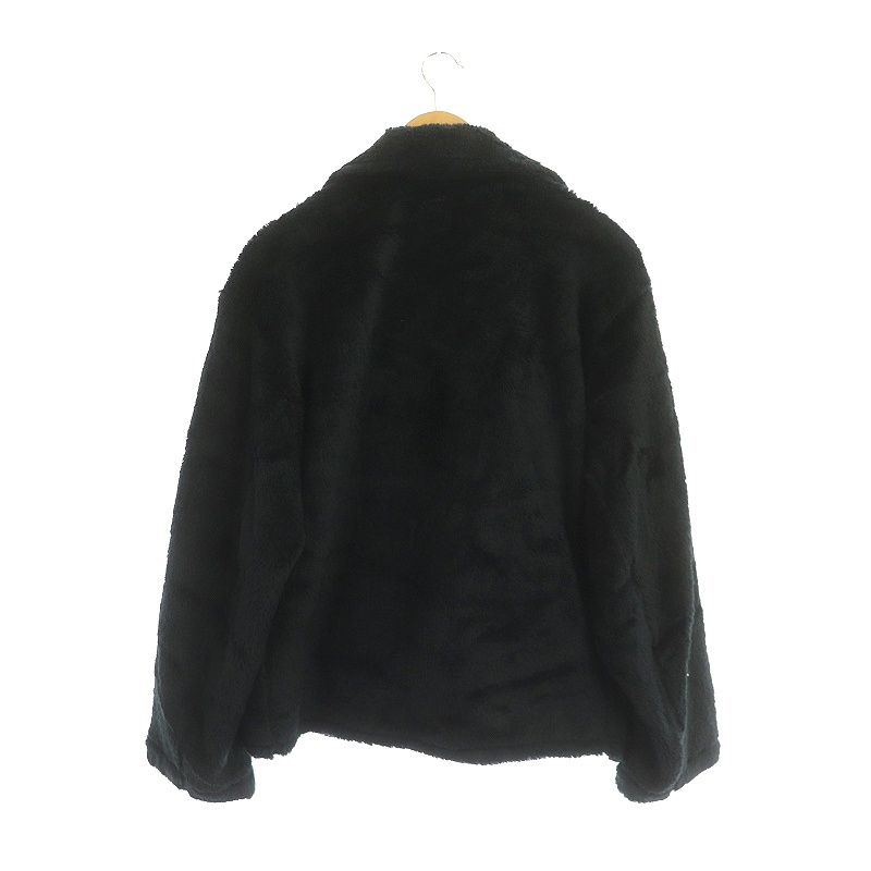 Porter Classic ポータークラシック フリース ライダース 黒 2 PORTER CLASSIC Porter Classic ポータークラシック 20FW
