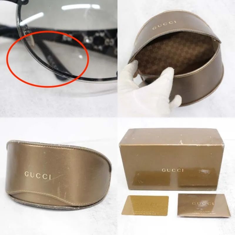 ✨美品✨️GUCCI グッチ 2806/K/S GG柄 サングラス レディース S108)GUCCI サングラス GG柄 グレー/ブラック GG2806/K/S 006ZR
