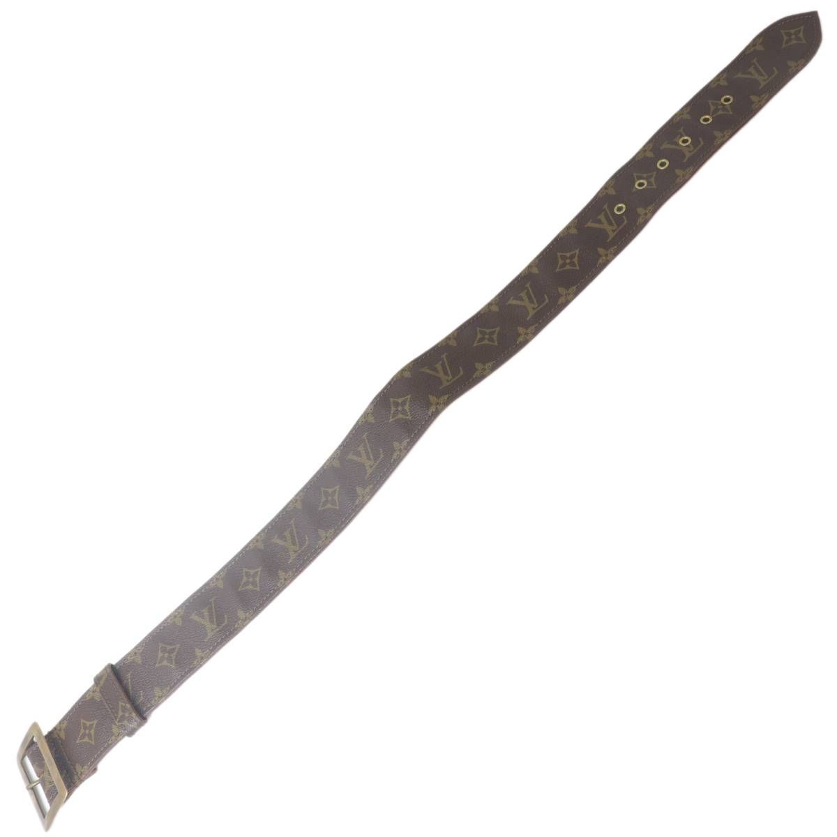 LOUIS VUITTON ルイヴィトン レディースベルト ヴィンテージ 幅広 モノグラム 822 6穴式 NT Bランク LLC-HASEGAWATOSO_COM