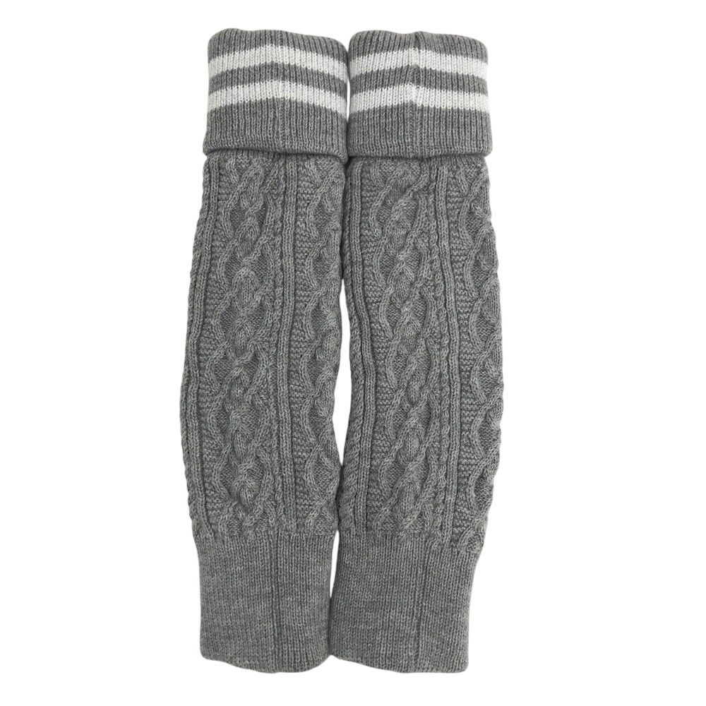 MASTER BUNNY EDITION マスターバニーエディション ニット レッグウォーマー グレー系 240101390529 ゴルフウェア ストスト