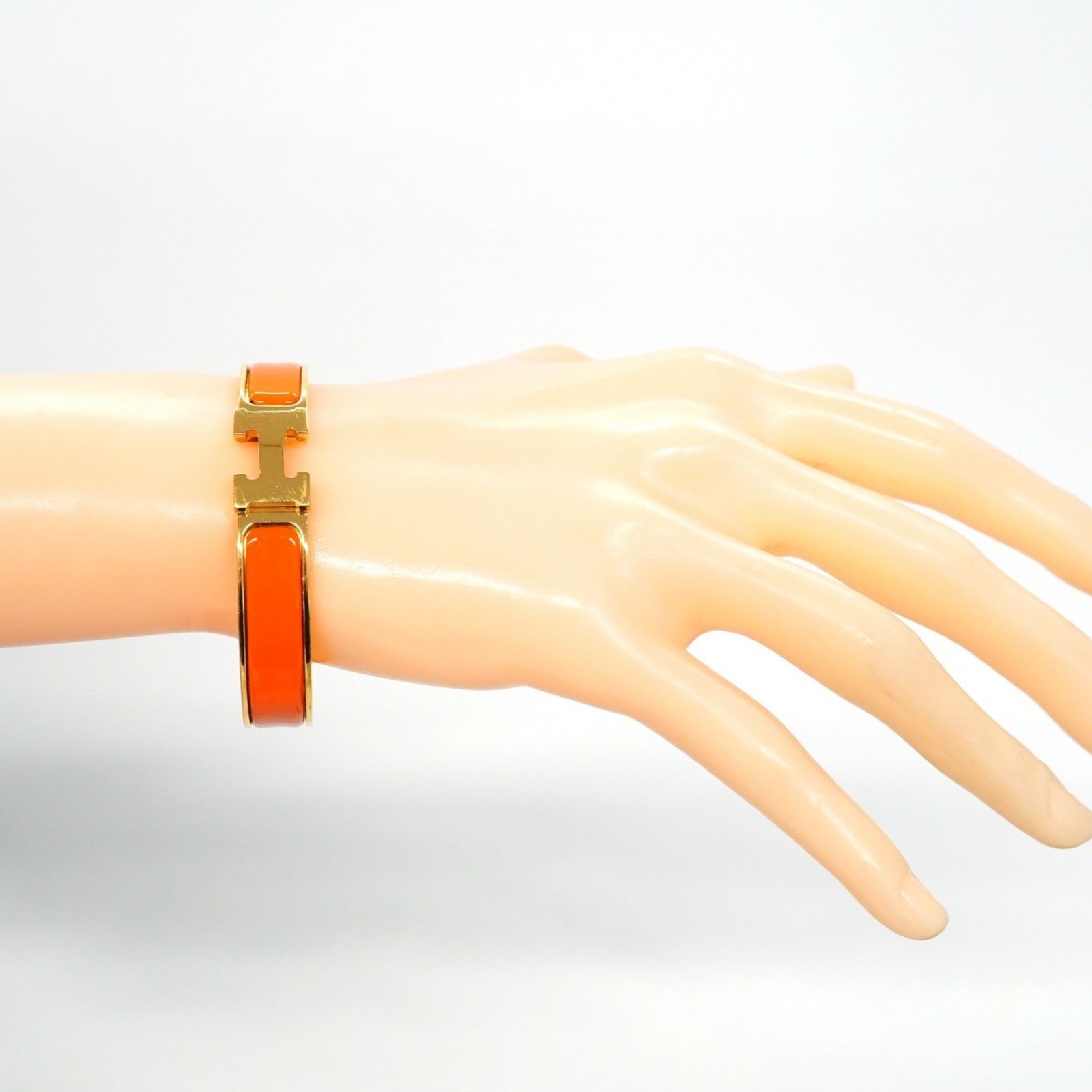 エルメス(Hermes) エルメス バングル クリッククラックPM GPメッキ