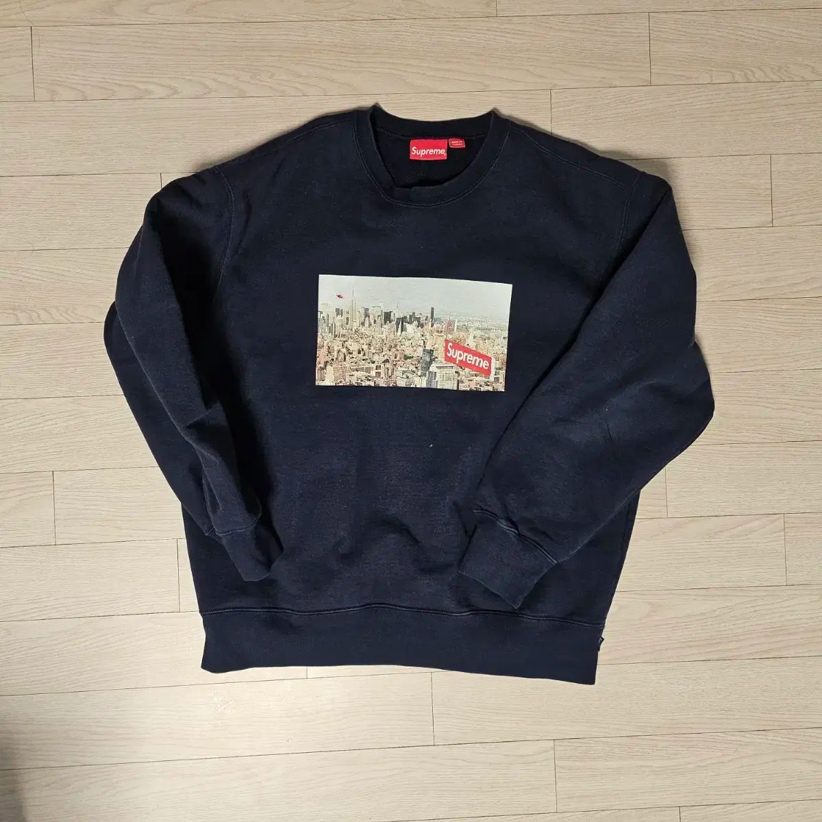 【雷市場（ポンジャン）商品韓国直送】 Supreme(シュプリーム) アリエル クルーネック (スウェットシャツ) L