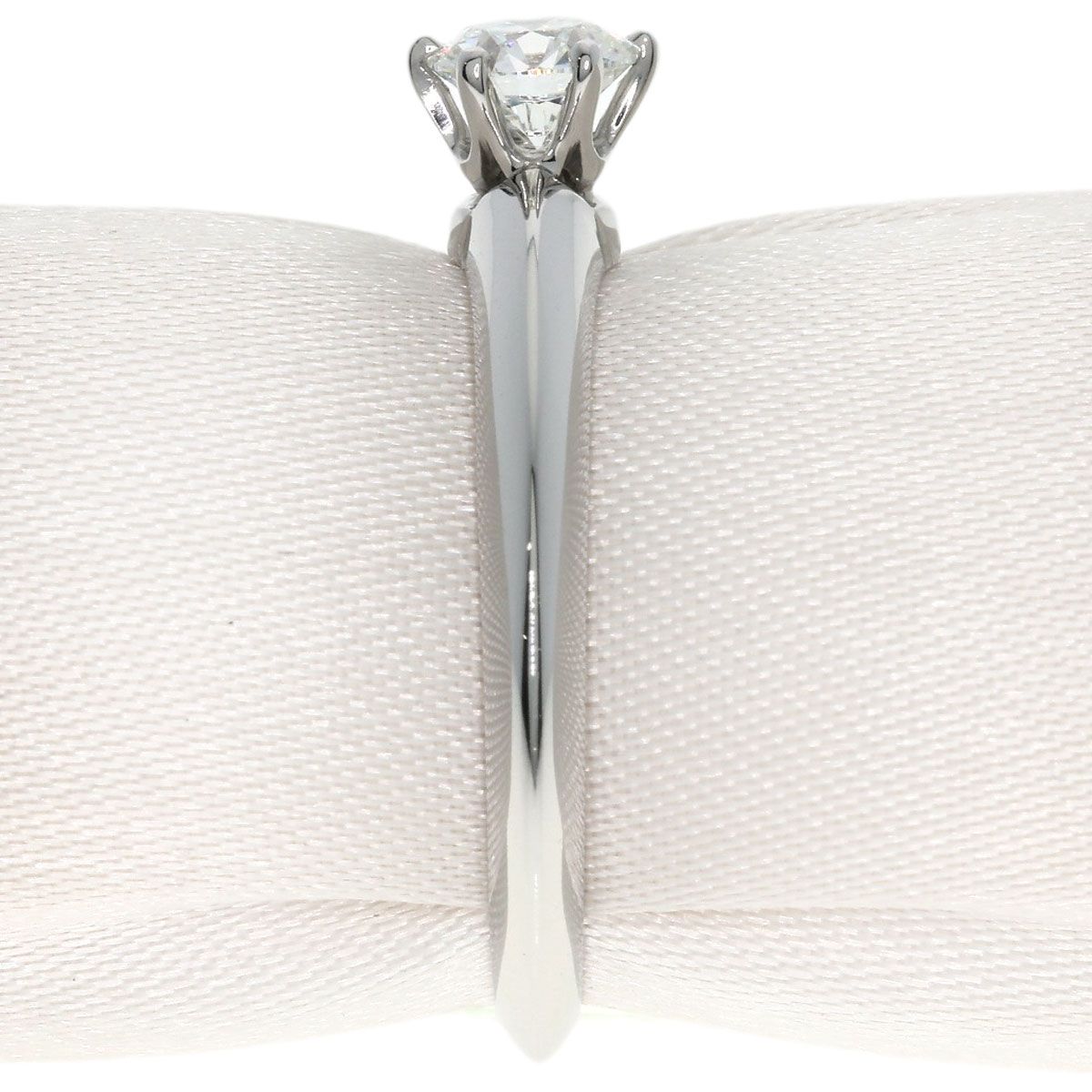 TIFFANY-Co. ティファニー ソリティア ダイヤモンド リング 指輪 PT950 レディース FORTGASGNV_COM_BR