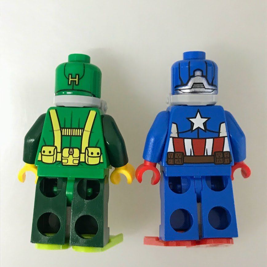 正規品 中古 LEGO レゴ マーベル スーパーヒーローズ ミニフィグ 4個