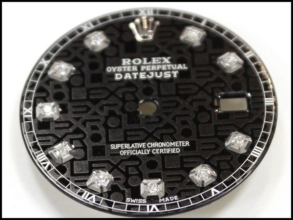 ROLEX 10Pカスタムダイアル ベゼル  コンピューター 文字盤 ジュビリー地 16014 16234 デイトジャスト ロレックス