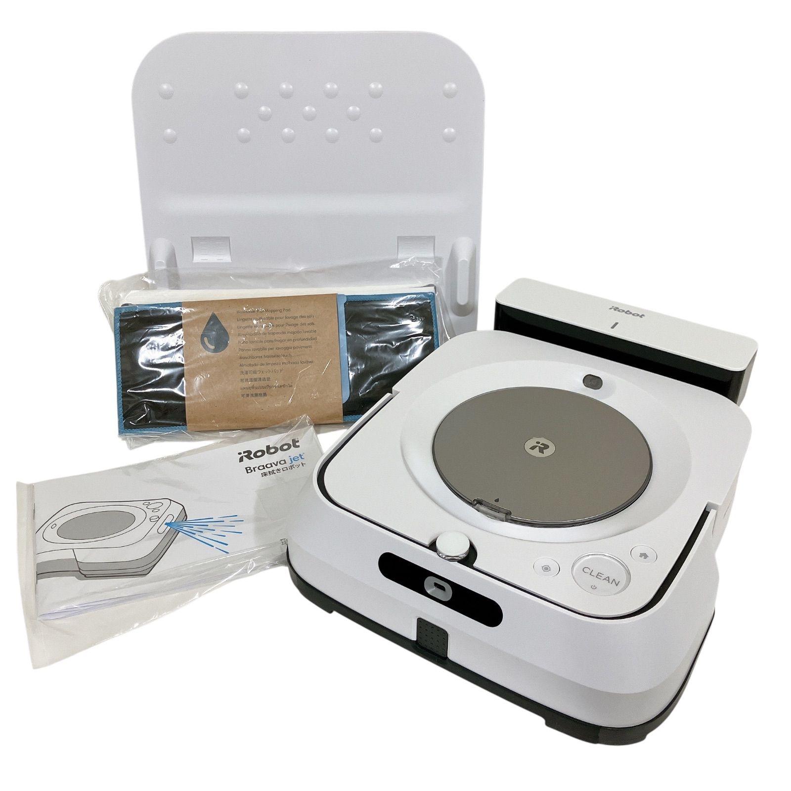 【極美品】iRobot Braava jet ブラーバジェット WiFi対応 アイロボット ブラーバ ジェット m6 床拭きロボット ロボット掃除機