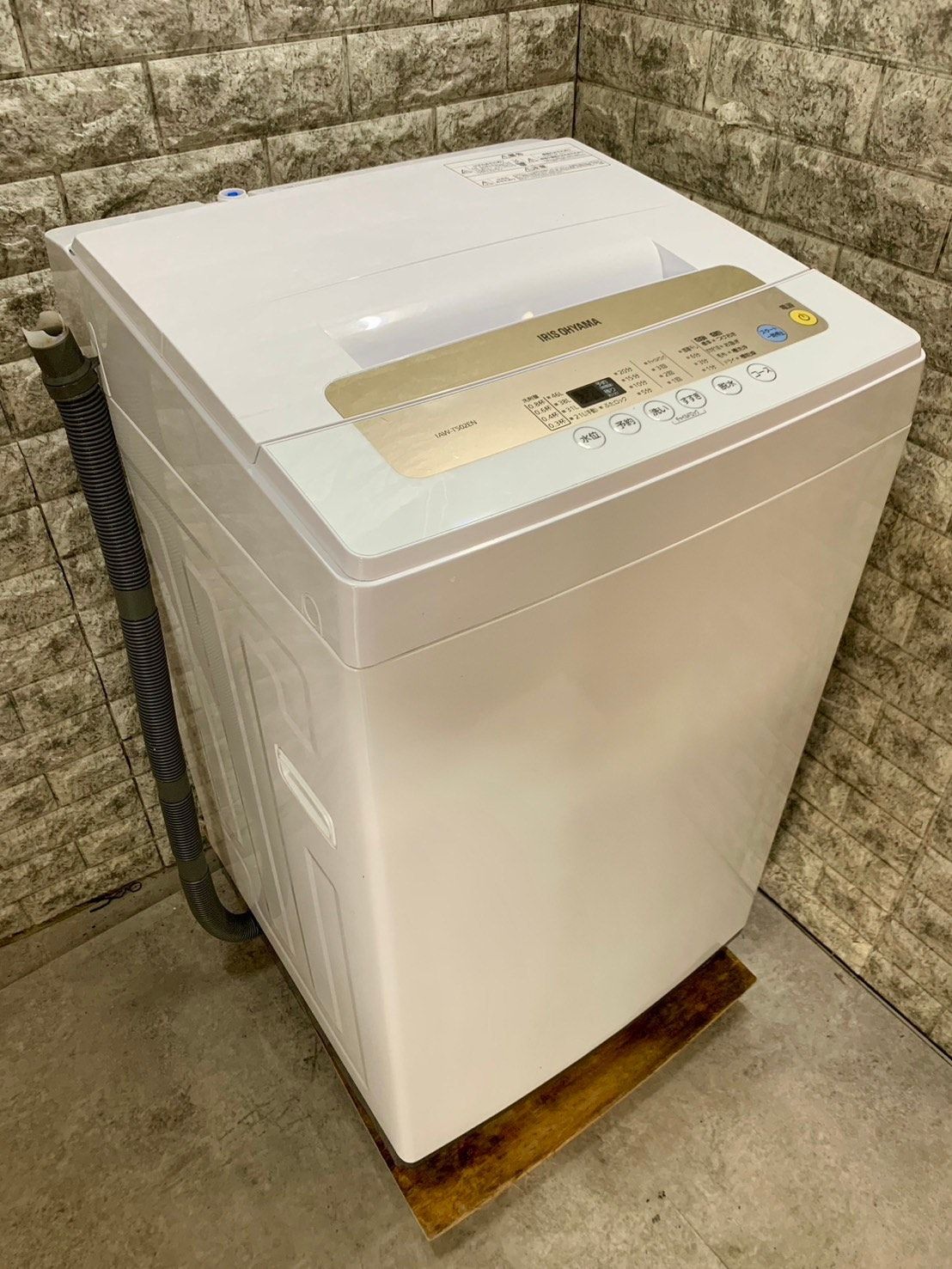⭐️LIMLIGHT⭐️ 全自動洗濯機 2020年 ⚠️傷あり 大阪市近郊配送
