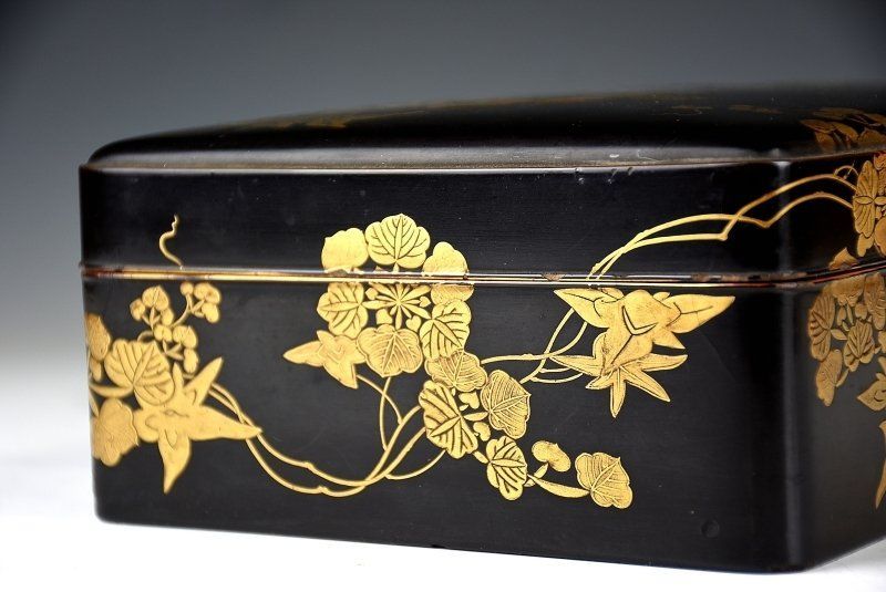 古美術 蒔絵文箱