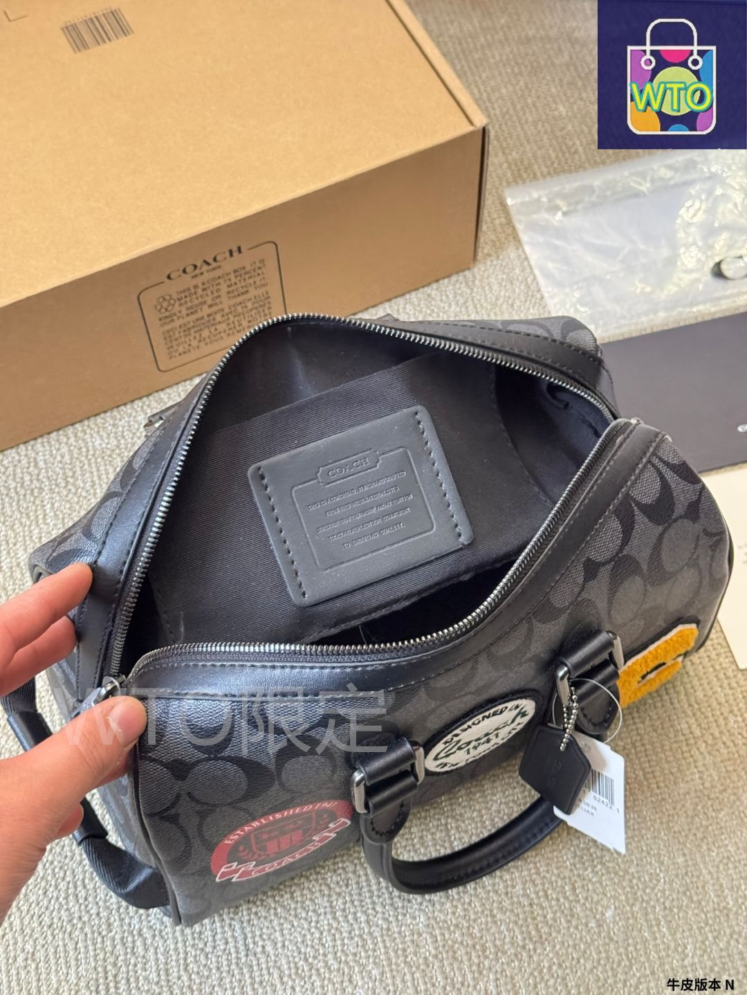 COACH 本革ボストンバッグ 今日特価】COACH Venturer 27 Men's Boston Bag / コーチ