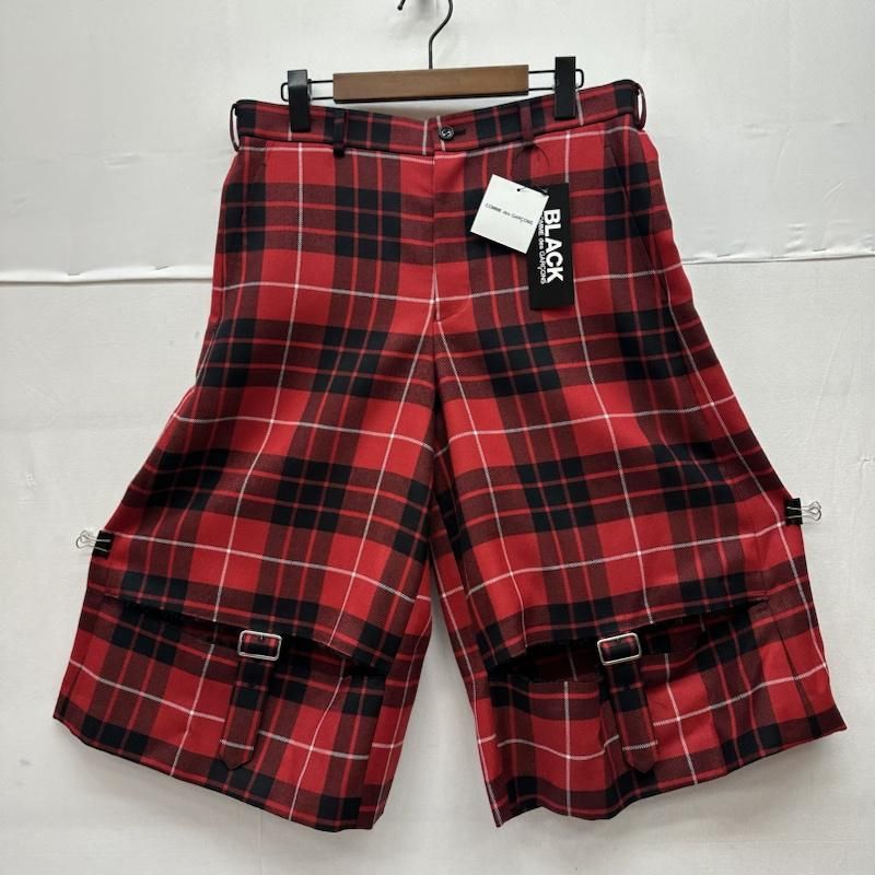 19ss ブラックコムデギャルソン タータンチェックパンツ BLACK COMME des GARCONS ブラックコムデギャルソン パンツ