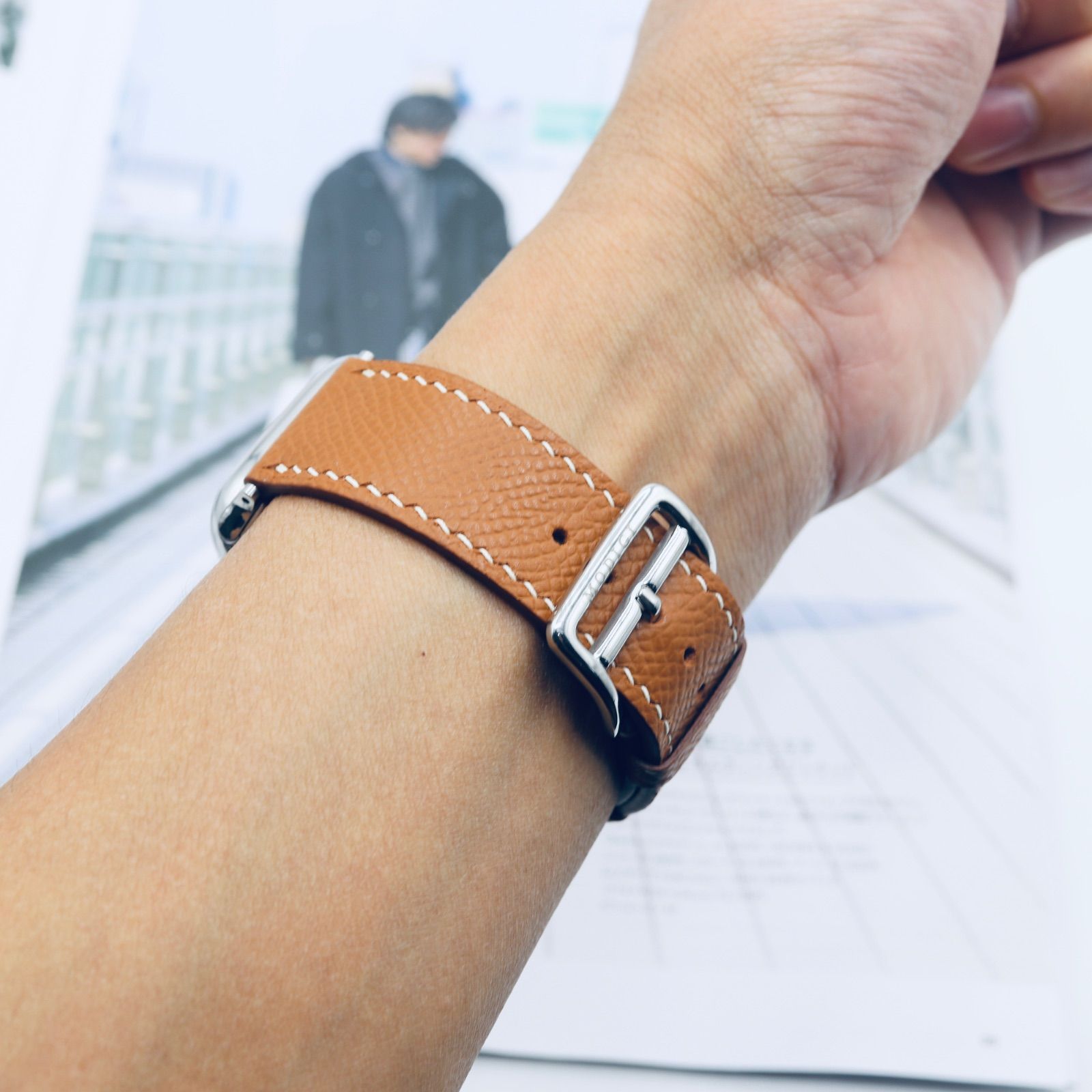 MODIGI AppleWatch 10 9 本革バンド 40 42 45 46 Amazon.co.jp: MODIGI コンパチブル Apple Watch用 バンド