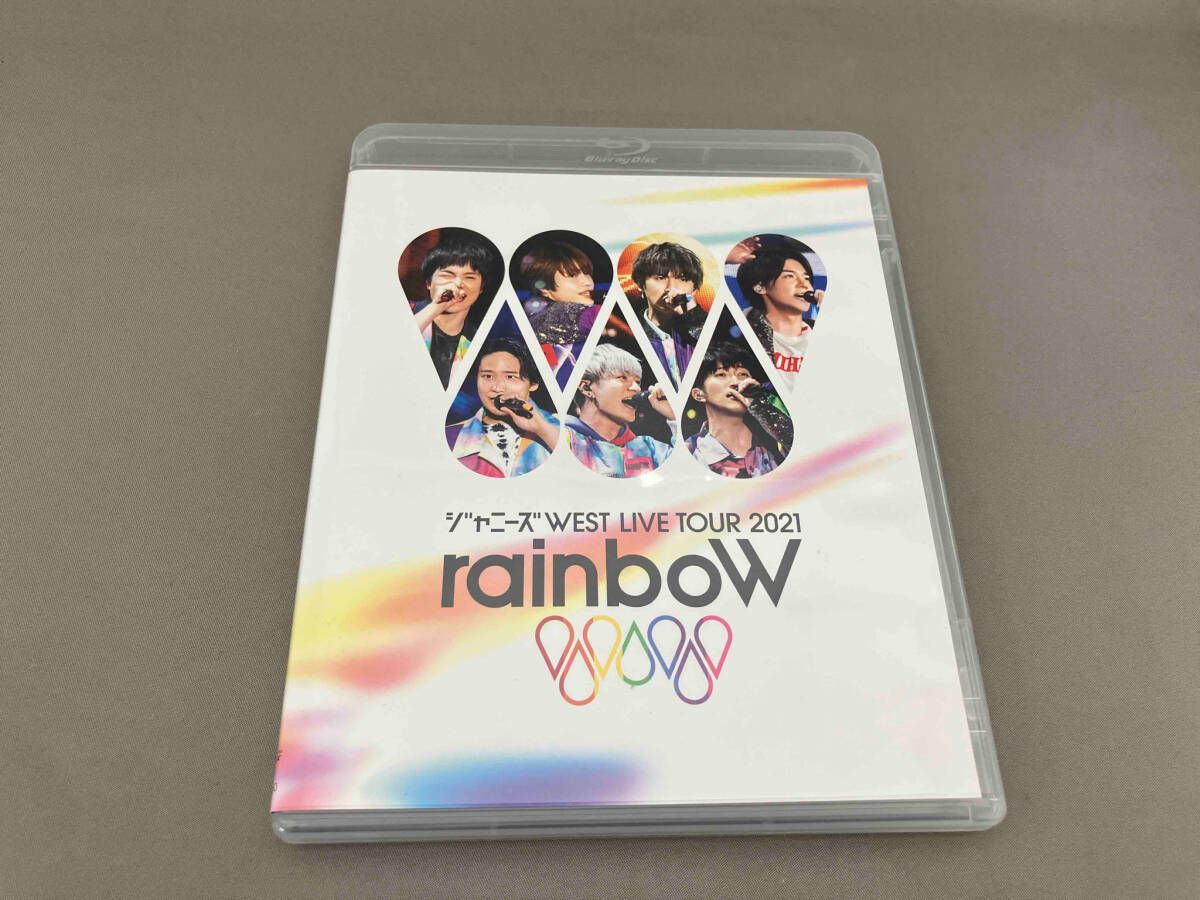 ジャニーズWEST LIVE TOUR 2021 rainboW(通常版)(Blu-ray Disc