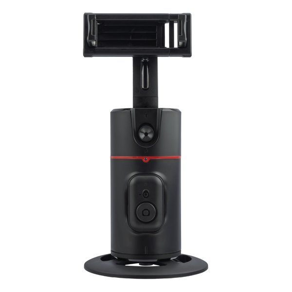 【新品】GREEN HOUSE  グリーンハウス 自動追跡スマホスタンド GH-STTB-BK (2585402)