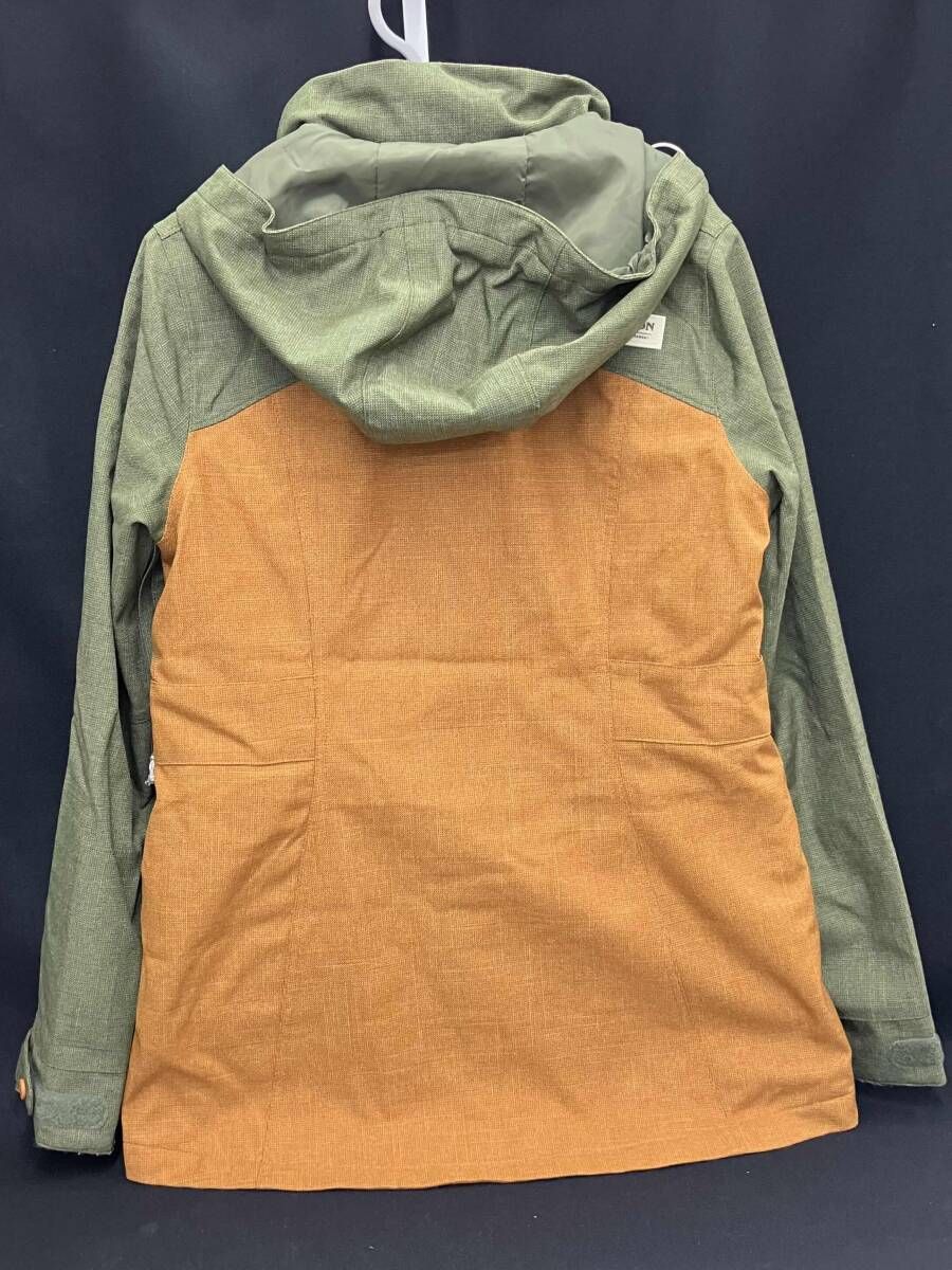BURTON - BURTONスノーボードウェア(ジャケット)茶オレンジ 中古・古着通販】BURTON (バートン) スキーウェア(ジャケット